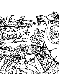 Dinosaur Mural