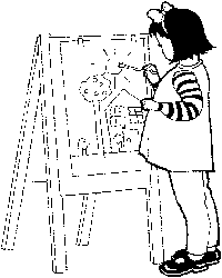 Girl Painting