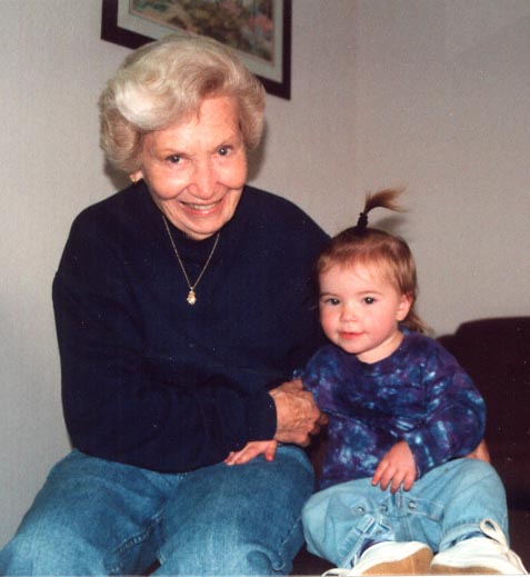 Great-Grandma Phyllis and Me