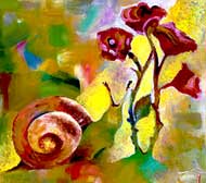 Rose and Snail